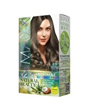 MAXX DELUXE AMMONIA FREE HAIR DYE KIT  8.11