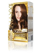 MAXX DELUXE GOLD HAIR DYE KIT 7.7