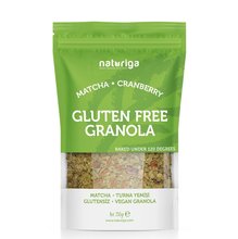 Naturiga Gluten Free Granola / Matcha & Cranberry (250 Gr)
