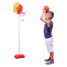Ogi Mogi Indoor and Outdoor Basketball Set, Adjustable Height Pole 2.4 to 5 Ft
