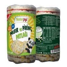 Naturpy Puffed Rice & Corn Crunch 100 gr