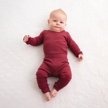 Owli CozyBlend 2-Piece Set 4-6 M Maroon