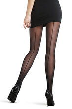 Penti Nostalgia Fashion Tights – Black, Size 1 (12 pcs)