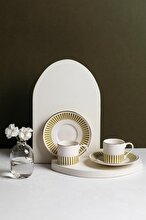 Porser Alya Light Green Pure Coffee Set 4 Pieces