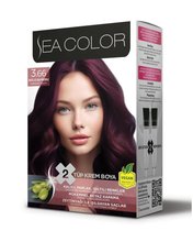 SEA COLOR HAIR DYE KIT 3.66