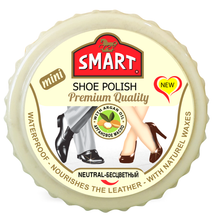 Smart Mini Paste Shoe Polish, Neutral (25 Ml)