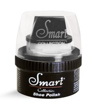 Smart Cream Shoe Polish, Black (60 Ml)