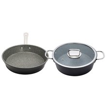 Serenk Excellence 3 Pieces Granite Cookware Set