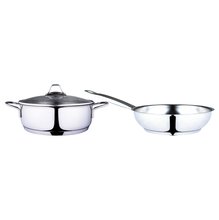 Serenk Modernist 3 Piece Steel Cookware Set