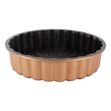 Serenk Fun Cooking Tart Pan, Nonstick Bakeware, Baking Pan for Pie, Round, 11 in