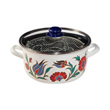 Serenk 22 cm Enamel Frying Pot