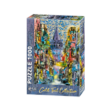 Star Galata Tower, Gold Leaf, 1000 Piece Puzzle