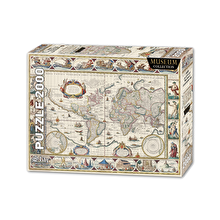Star World Map II, 2000 Piece Puzzle