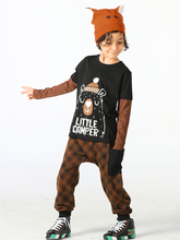 Casabony Camper Brown Patterned Trouser Set 3 YEARS