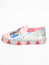 Casabony Unique Short Hologram Child Girl Sneakers 23
