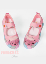 Casabony Pink Cat Canvas 3D Child Girl Ballet Flats 23