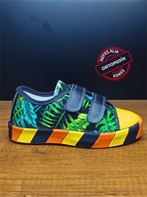 Casabony Leaf Patterned Canvas Summer Boys' Sneakers 23