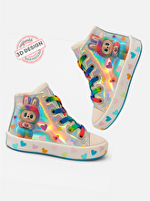 Casabony Casa Lb Zippered Hologram Sneakers 24
