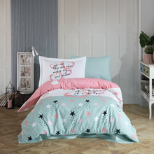 Hobby Voyager Powder - Poplin Studio Duvet Cover Set
