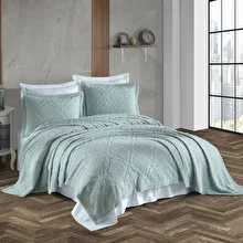 Hobby Hera Bedspread - Royal Green
