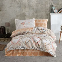 Hobby Diana Brown - Poplin Studio Single Duvet Cover Set