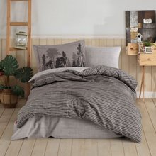 Hobby Tully Brown - Poplin Studio Single Duvet Cover Set