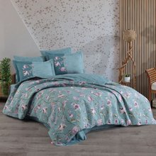 Hobby Benita Green - Double Poplin Quilted Duvet Set