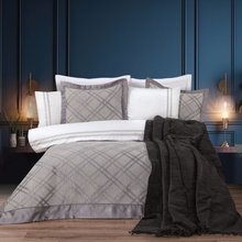 Hobby Trendy Wedding Set - Checkered - Gray