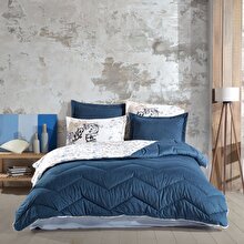 Hobby Comfort Quilt Set – Double Size – Fiesta Blue