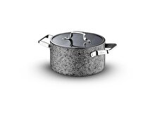 Brioni Stone-Age 22 cm Scratch-Resistant Nonstick Induction Deep Pot