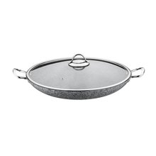 Brioni Stone-Age 38 cm Scratch-Proof, Non-Stick, Induction-Compatible Chef’s Pot