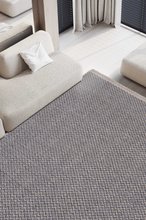 Koza Halı Rosso Anthracite Woven Sisal Carpet Jute Carpet Rug Living Room Bedroom Hallway Carpet 23033A 60 x 100