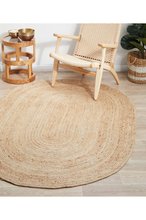 Koza Carpet Natura Hand Woven Jute Bohemian Style Authentic Living Room Living Room Corridor Bedroom Natural Carpet 00024A 120 x 180