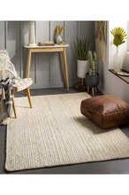 Koza Carpet Natura Hand Woven Jute Bohemian Style Authentic Living Room Living Room Corridor Bedroom Natural Carpet 00026A 120 x 180