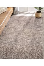Koza Carpet Koza Premium Tahar Gray Hand Woven Carpet Living Room Hall Bedroom Children's Room Hallway Carpet 99005 90 x 150