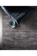 Koza Carpet Koza Premium Livas Gray Carpet Living Room Sitting Room Bedroom Corridor Machine Carpet 99100 160 x 230