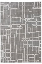 Koza Halı Lykke Gray Carpet Rug Living Room Bedroom Hallway Machine Carpet 65226B 80 x 150