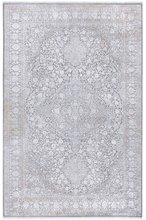 Koza Carpet Koza Premium Diva Gray Gold Carpet Living Room Bedroom Hallway Machine Carpet 31266C 100 x 200