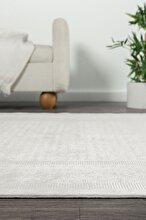 Koza Carpet Koza Premium Lara Cream Carpet A0333A Living Room Sitting Room Bedroom Corridor Machine Carpet 240 x 340
