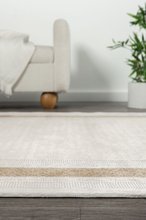 Koza Carpet Koza Premium Lara Gold Carpet A0333D Living Room Sitting Room Bedroom Corridor Machine Carpet 240 x 340