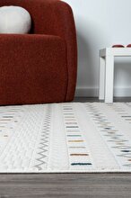 Koza Carpet Koza Hayad Lyon Multi Carpet A0623A Living Room Sitting Room Bedroom Corridor Machine Carpet 200 x 290