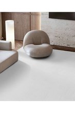 Koza Halı Maze Plain White Non-Slip Based Plush Carpet 19877 80 x 150