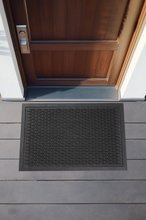 Koza Home Step Exterior Door Mat Black Pvc 45X70 462708 45 x70