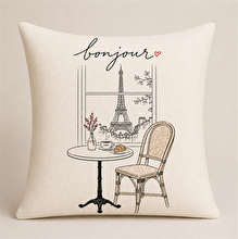 Markaev Bonjour Cushion Cover