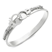 Welch Women's Welch Bangle Chain Stainless Steel Bracelet