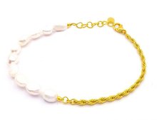 Welch Steel Welch Stainless Steel Pearl Chain Bracelet