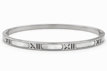 Welch Steel Welch Roman Numeral Stainless Steel Bracelet