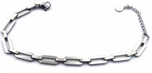 Welch Steel Welch Stainless Steel Gold-Style Chain Bracelet
