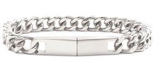 Welch Steel Welch Stainless Steel Chain Bracelet