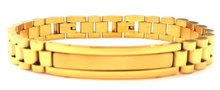 Welch Steel Welch Gold Chain Stainless Steel Bracelet